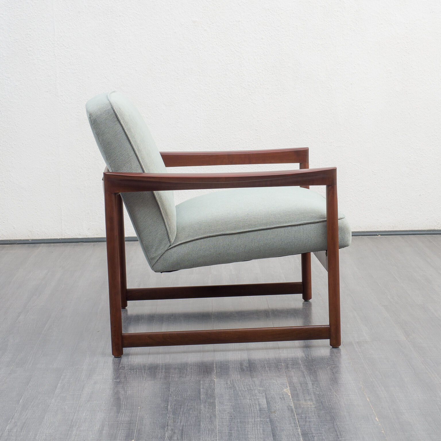 Pair of vintage armchair, cherry, restored