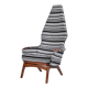 2056-C Highback Lounge Chair by Adrian Pearsall for Craft Associates