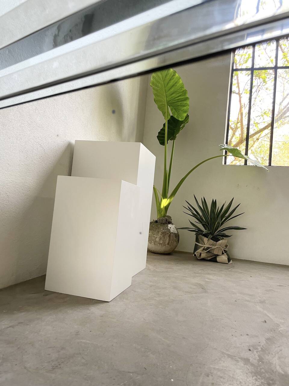 Art Deco Chrome Mirror