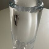 Crystal magnifying glass vase from the 70s