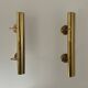 Paire d’appliques XL vintage orientable laiton, France 1970