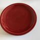 Set of 5 flat plates mid-century 1970 Longchamp earthenware