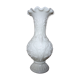 White opaline vase