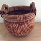 Panier en bois et osier