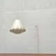 Modern mid-century Cocoon pendant lamp by Friedel Wauer for Goldkant Leuchten, Germany, 1960s.