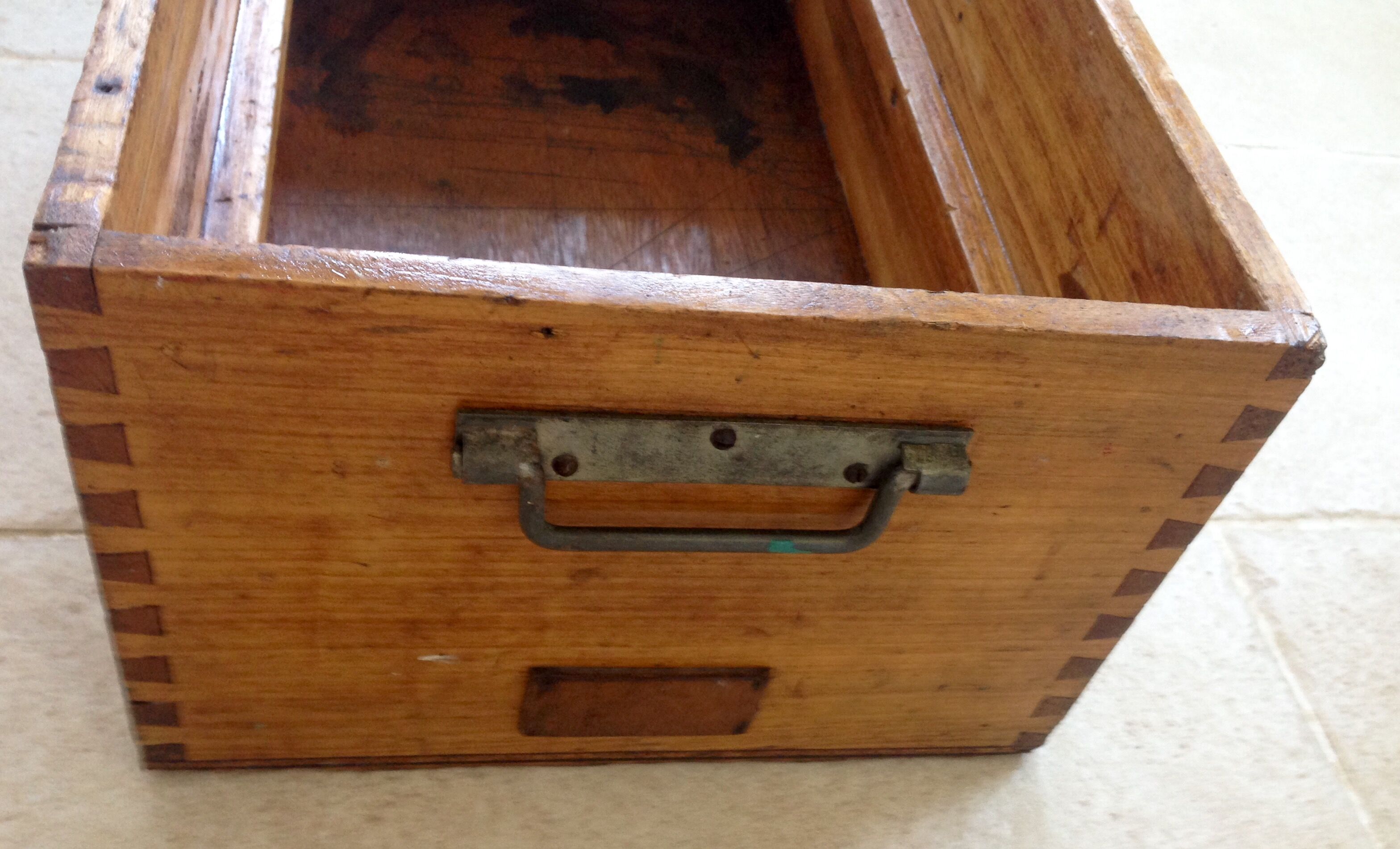 Old storage box