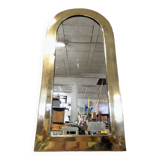 Urdu mirror in solid brass
