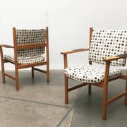 Set of mid-century Danish oak armchairs by Kurt Østervig.