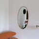 Oval Rockabilly Mirror, 1960s