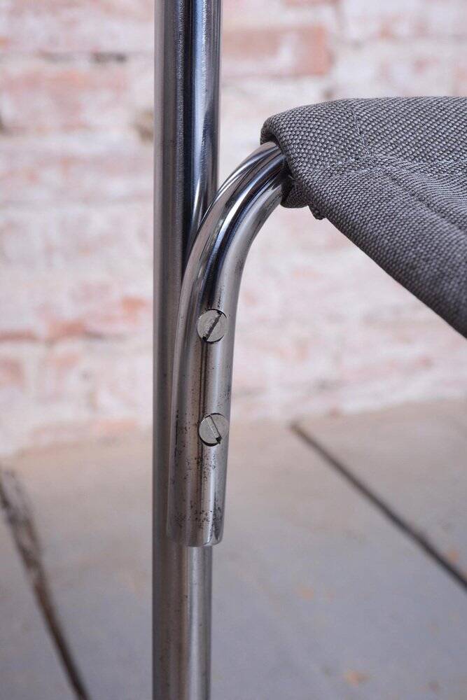 Bauhaus Czech Chrome Armchair by Marcel Breuer for Thonet, 1930s
