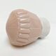 Art Deco pink Thabur ceiling lamp, 1930s