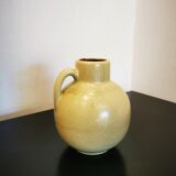 Vintage sleek handle vase