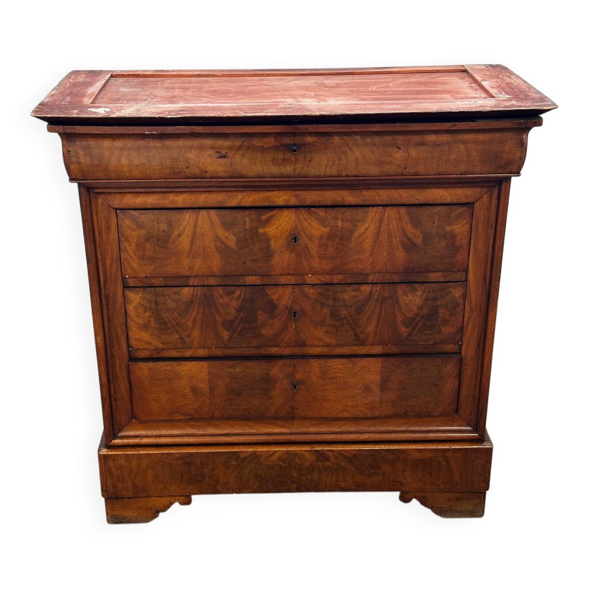 Louis Philippe style commode from the early 20th century - Mahogany