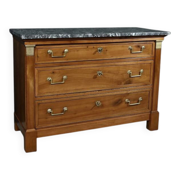 Petite Commode de Propriété en Merisier, époque Directoire – Début XIXe