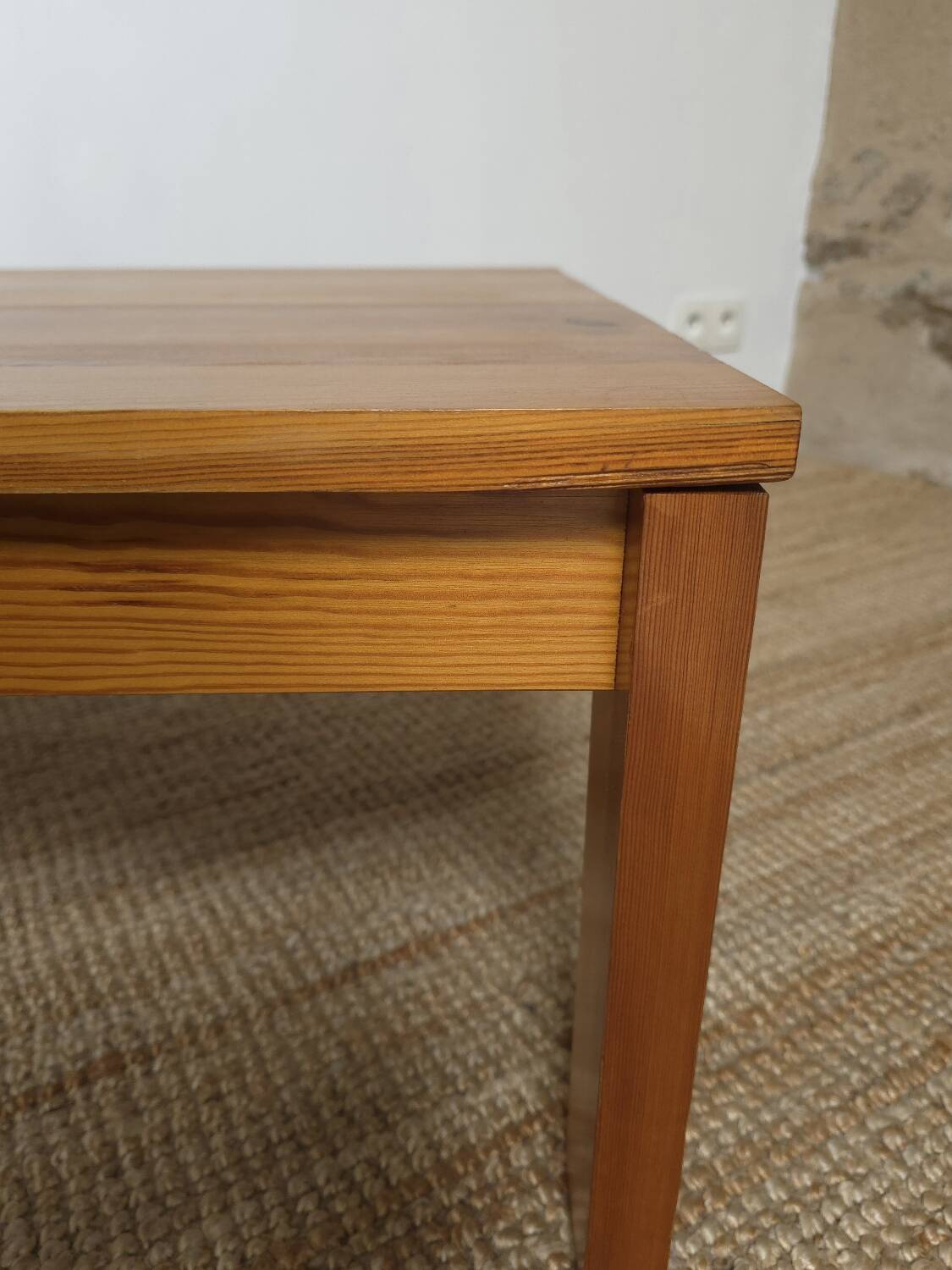 Table basse pin