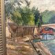 Parisian Seine quay signed L.Chardon