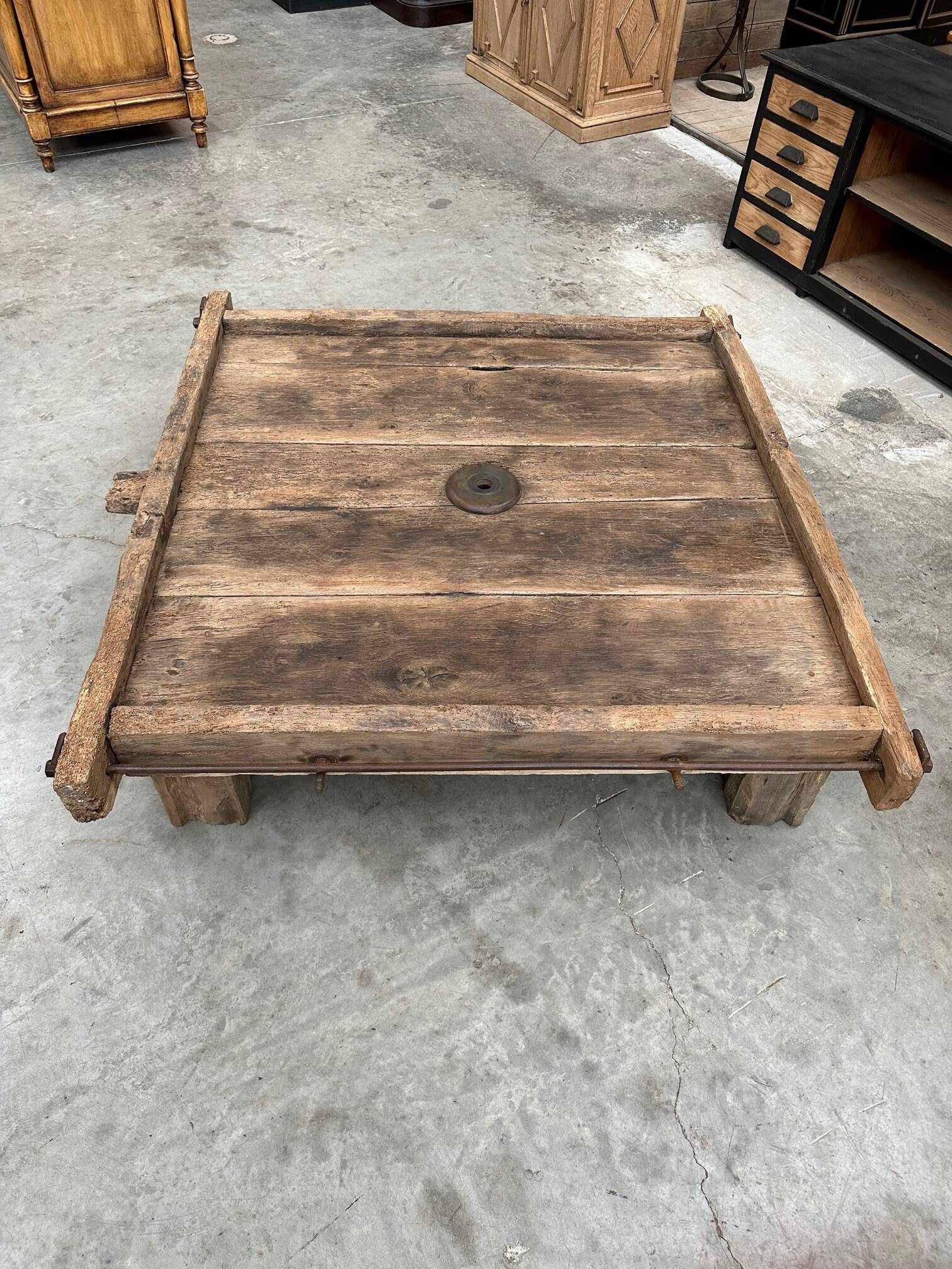 Brutalist coffee table