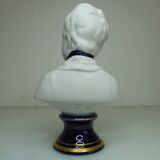 Bust Alexandre Brongniart biscuit after Houdon
