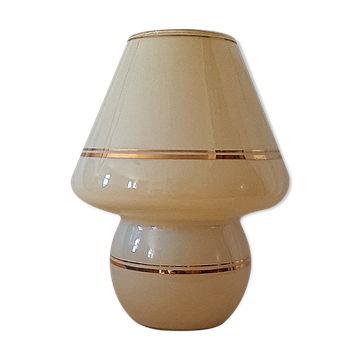 Lampe Murano modèle fungo champignon itamie 1980s