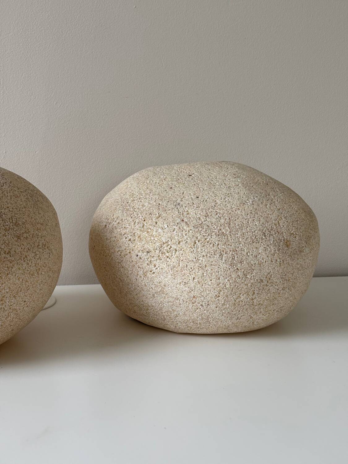 Lampes « caillou » André Cazenave