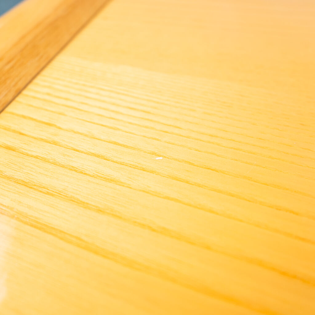 Coffee table maple wood design 1970s