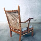 Modernist Easy Chair attributed to Bas van Pelt, Netherlands, 1930s