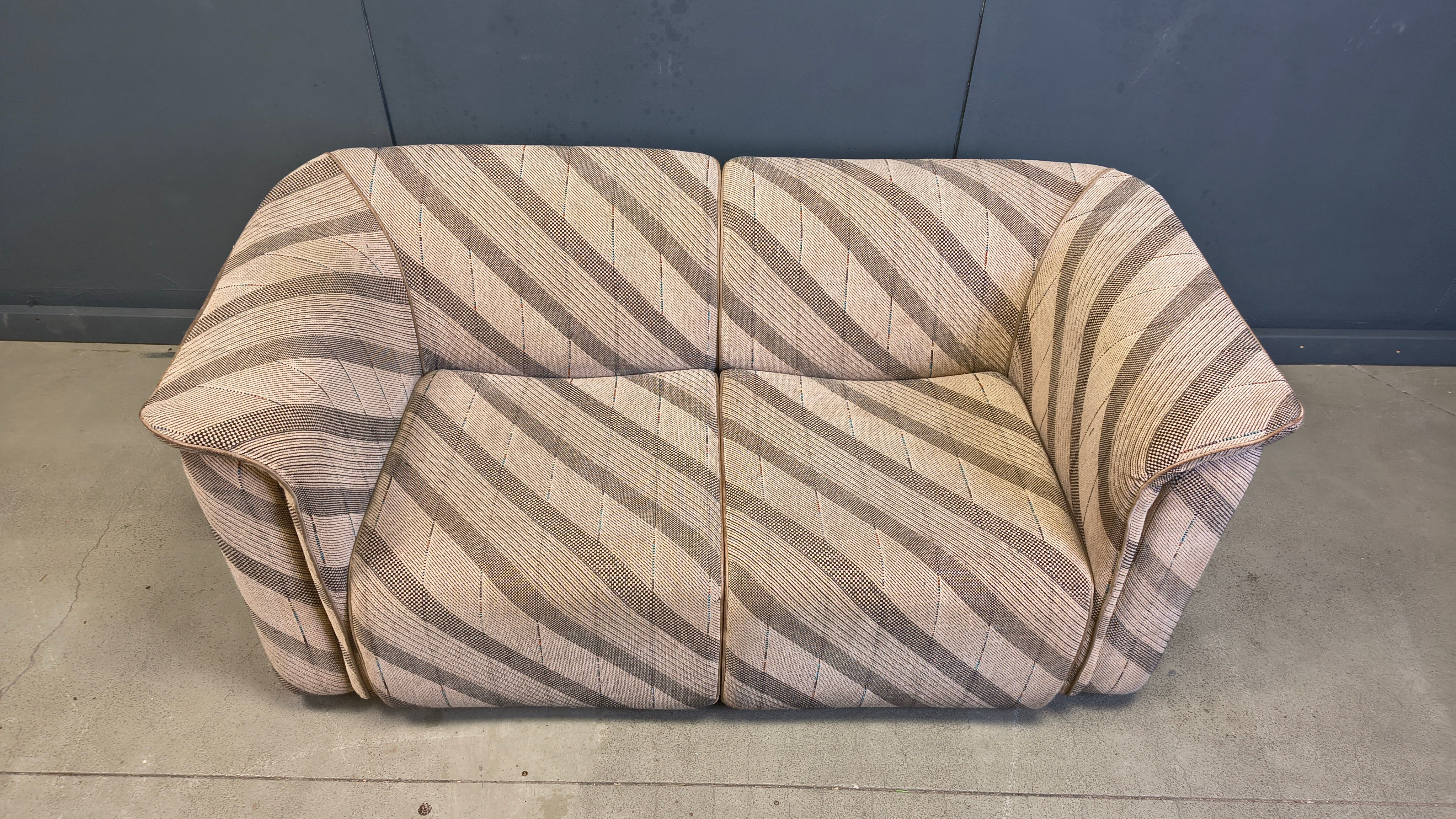 Vintage two seater sofa by Karl Wittmann, 1970s