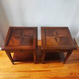 Pair of side tables, made in France