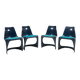 Ensemble de 4 chaises Steen Ostergaard A-Line par CADO
