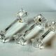 3 lead crystal glass candle holder by Nachtmann as a set - Vintage