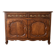 Buffet bas ancien style Louis XV en bois massif