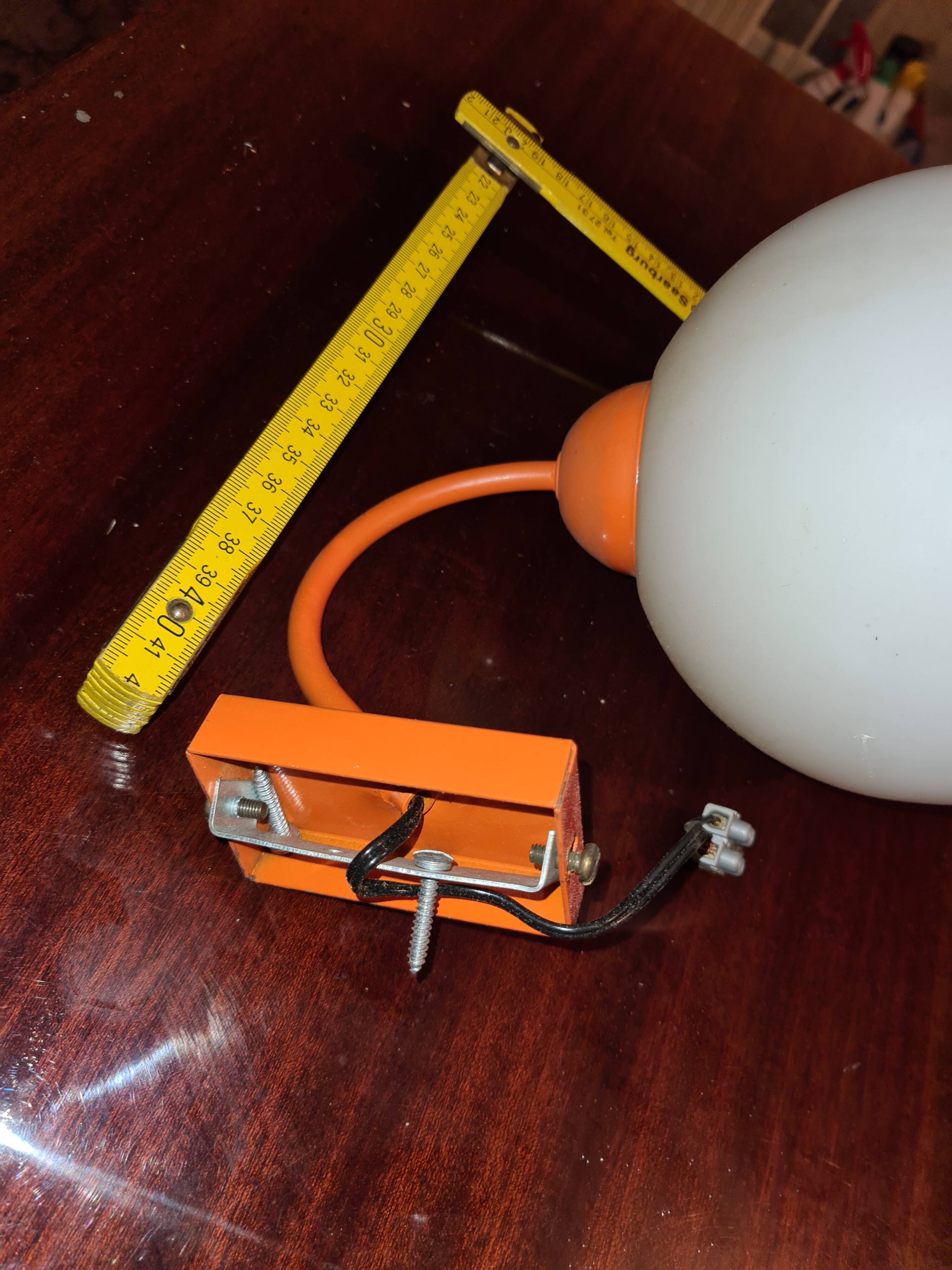 vintage wall ball light