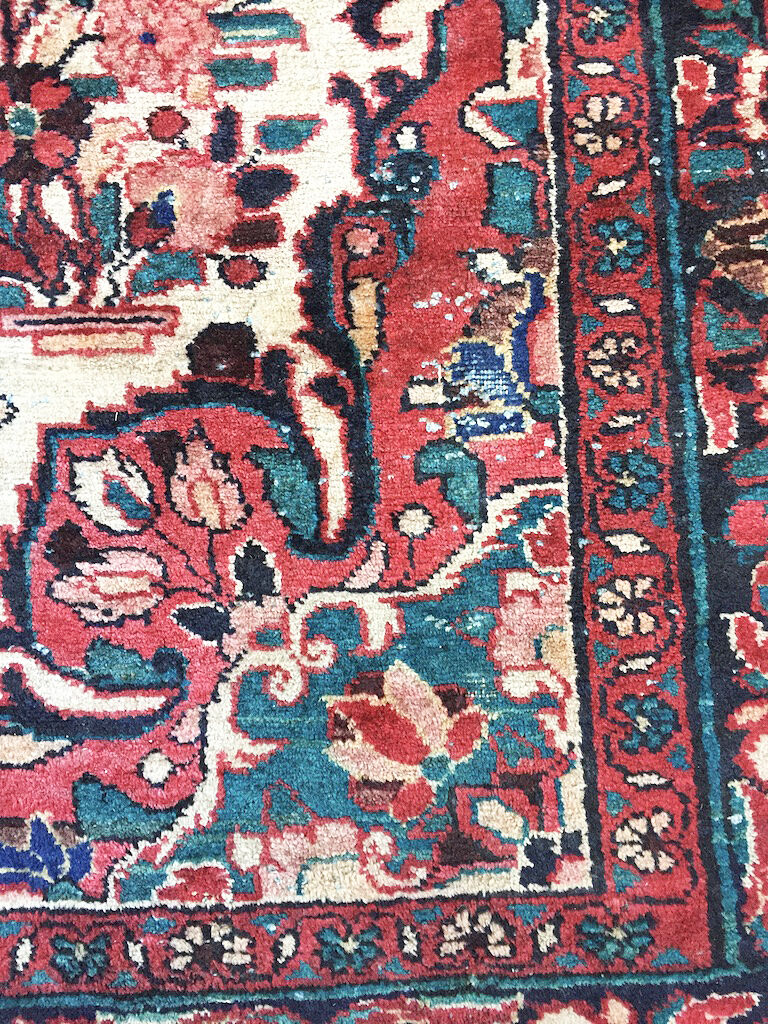 Tapis persan 221 x 162 cm