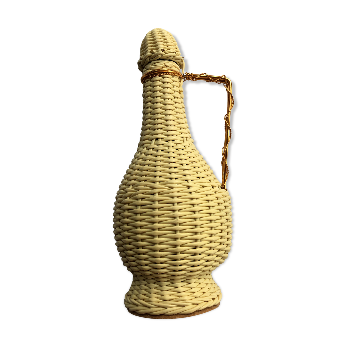 Vintage scoubidou canister