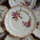 10 assiettes plates anciennes Longchamp 