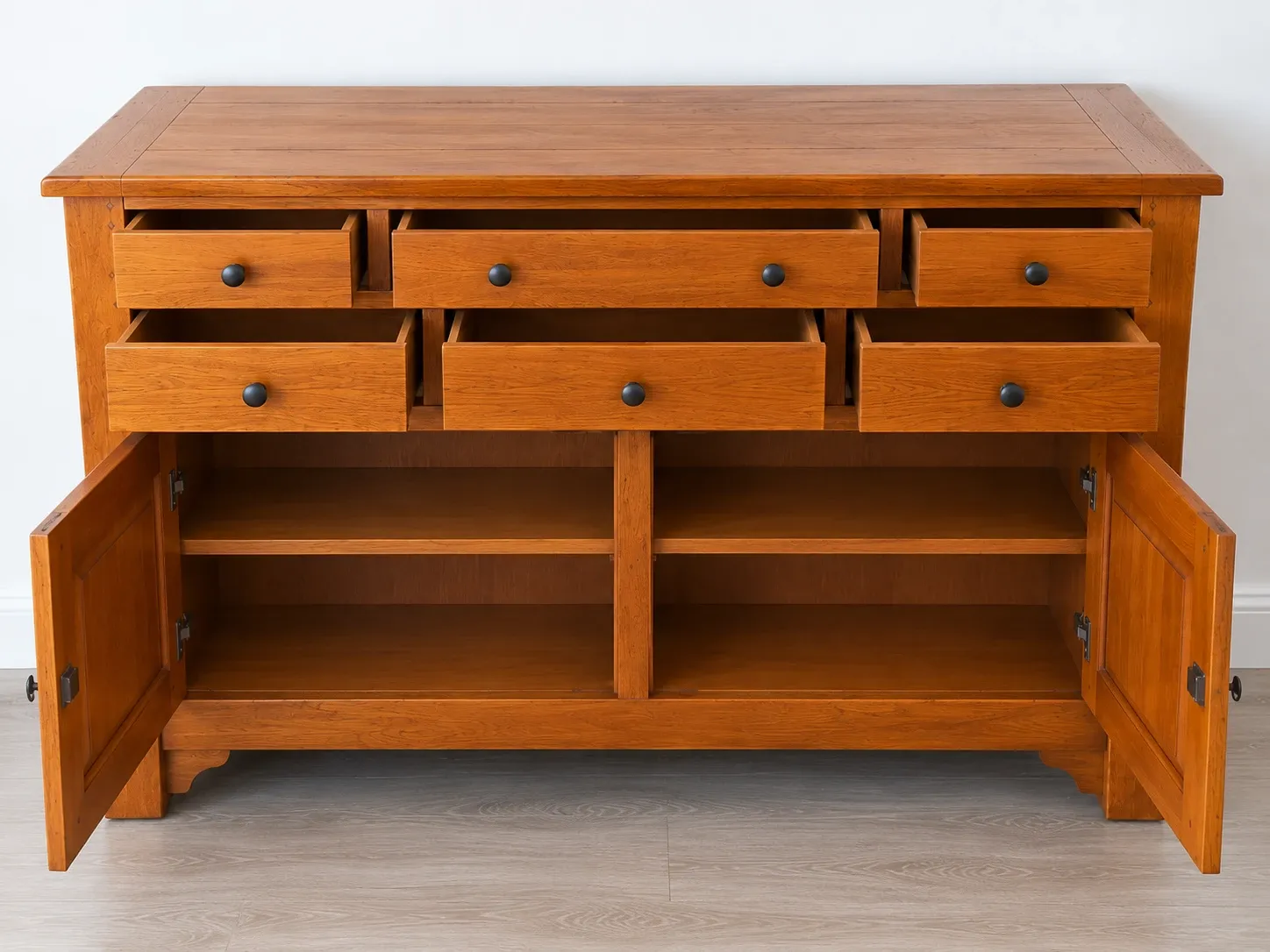 Buffet, enfilade en chêne massif