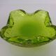 Green Sommerso Murano Glass Ashtray, Italy, 1960s