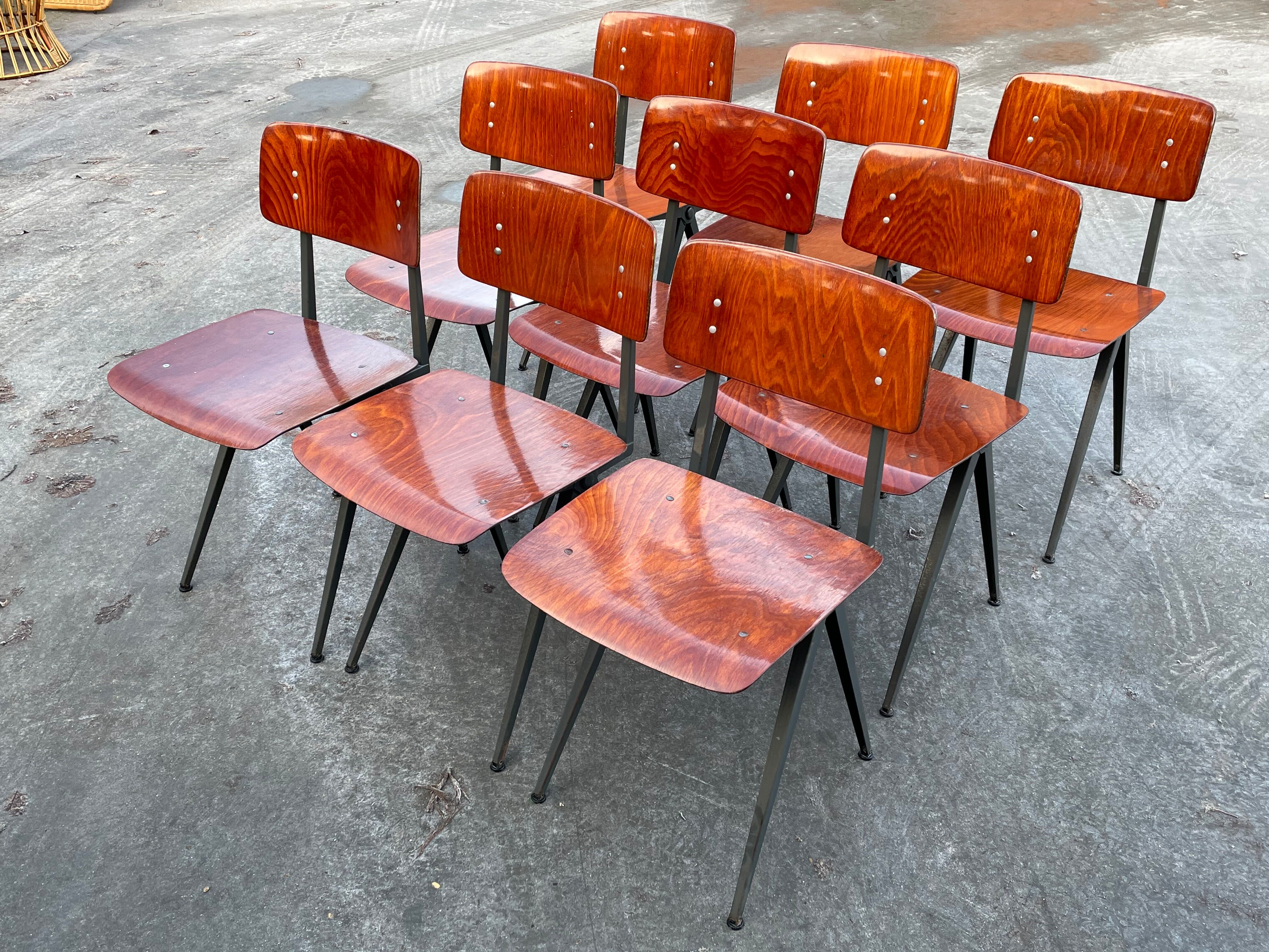 Marko holland industrial school chair 60's netherlands design