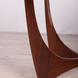 Round teak Astro coffee table by Victor Wilkins for G-Plan, 1950