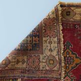 Vintage Handwoven - Red Ground Rug