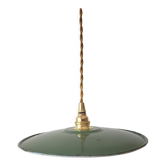Enamelled sheet metal suspension