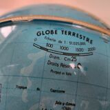 Vintage luminous globe 1950