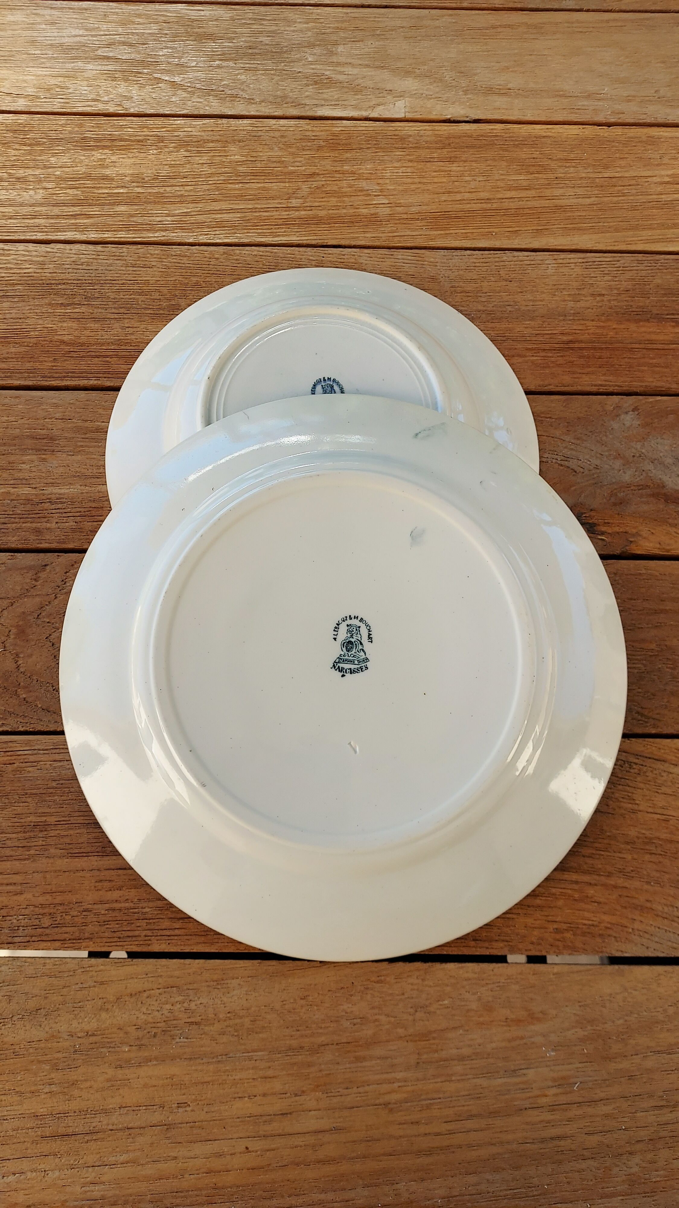 Dish and plate