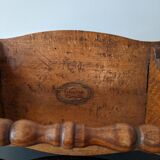 Repose-pied en bois ancien