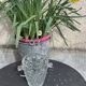 Whiskey carafe and ice bucket in transparent glass vintage 1960/70
