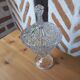 Large glass candy box