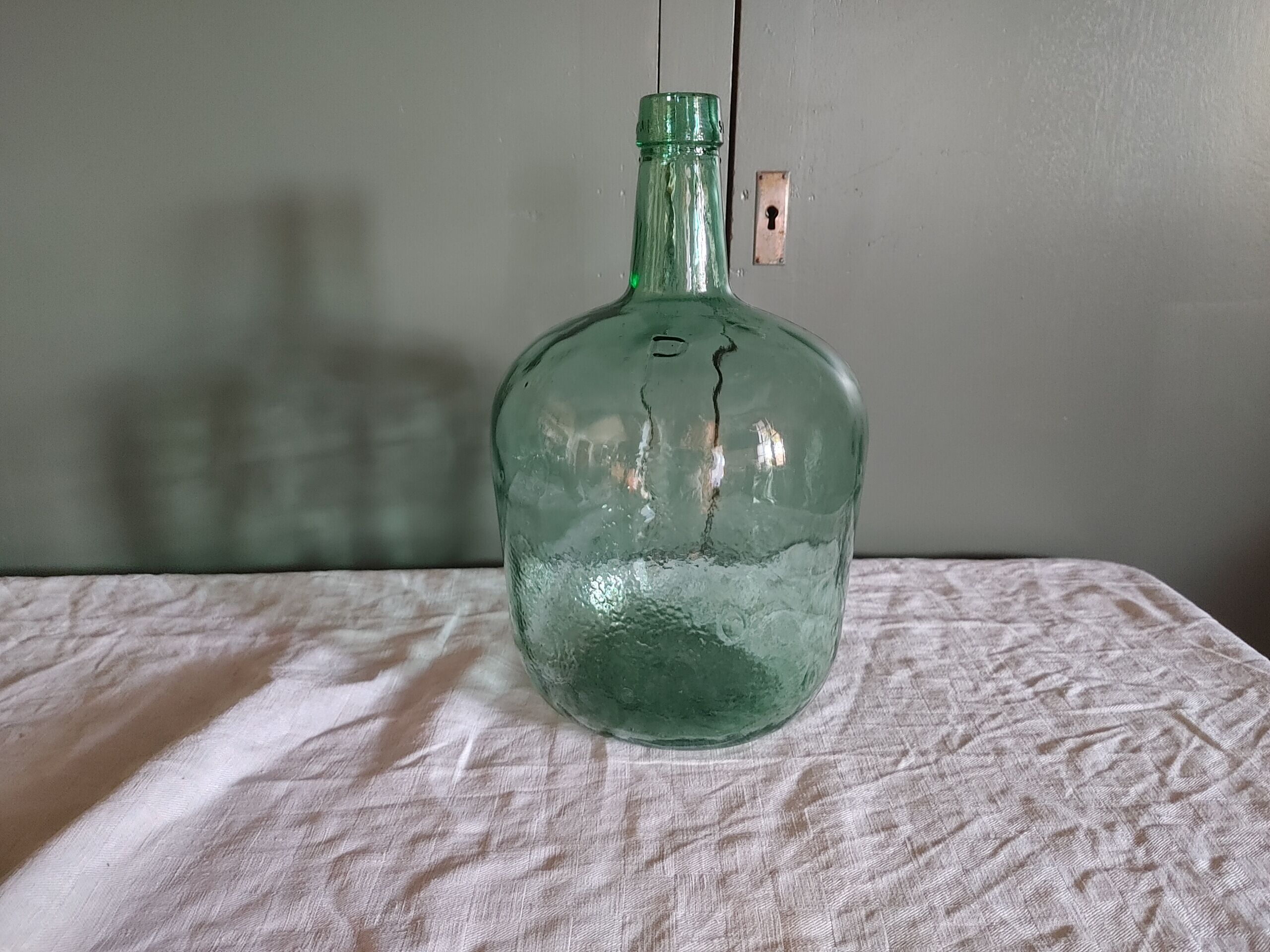 Dame Jeanne Ancienne Bubbled glass 5 liters