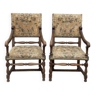 Pair of armchairs