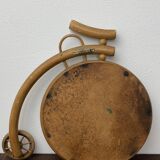Vintage rattan mirror