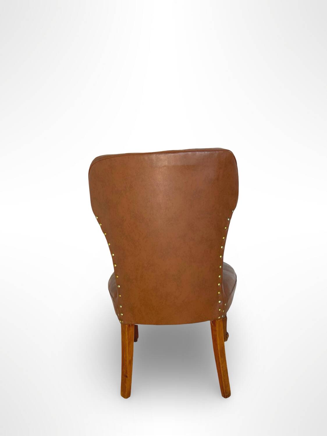 Ensemble de chaises d'appoint et tabouret pour pied, années 1950.